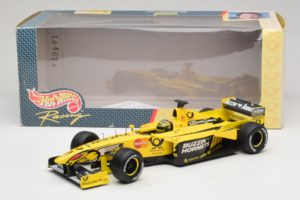 Jordan EJ10 H-H. Frentzen F1 Launch Edition 2000 Hot Wheels 1:18 29160 Metall — bild 6 av 6