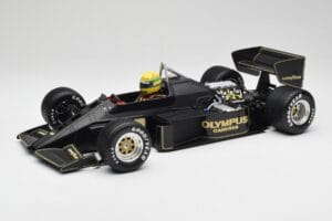 Lotus Renault 97T John Player Special #12 A. Senna Portuguese GP 1985 1st Victory Minichamps 1:12 540851292 Metall — bild 2 av 8