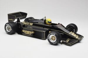 Lotus Renault 97T John Player Special #12 A. Senna Portuguese GP 1985 1st Victory Minichamps 1:12 540851292 Metall — bild 6 av 8