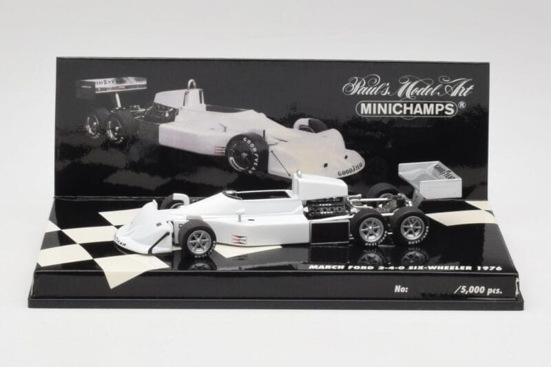 March 2-4-0 Six Wheeler #12 F1 1976 Minichamps 1:43 436760699 Metall