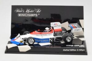 March Ford 751 #28 M. Donohue Race Car 1975 Minichamps 1:43 430750028 Metall