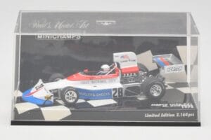 March Ford 751 #28 M. Donohue Race Car 1975 Minichamps 1:43 430750028 Metall — bild 5 av 5