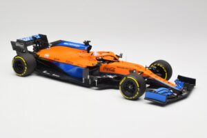 McLaren MCL35M #3 D. Ricciardo Bahrain GP 2021 Minichamps 1:18 530211803 Metall — bild 4 av 7