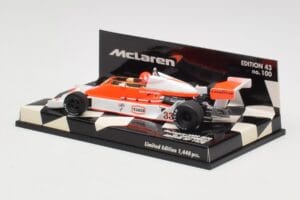 McLaren Ford M26 B. Giacomelli British GP 1978 Minichamps 1:43 530784333 Metall — bild 3 av 5
