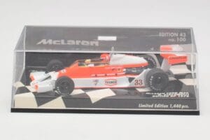 McLaren Ford M26 B. Giacomelli British GP 1978 Minichamps 1:43 530784333 Metall — bild 5 av 5