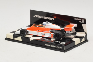 McLaren M26 Ford J. Mass F1 1977 Minichamps 1:43 530774302 Metall — bild 3 av 5