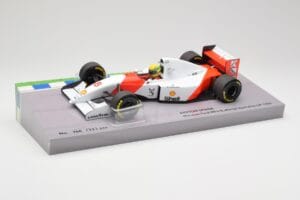 McLaren Ford MP4/8 #8 A. Senna Winner Australian GP 1993 Minichamps 1:18 543933838 Metall — bild 2 av 7
