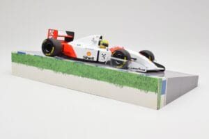 McLaren Ford MP4/8 #8 A. Senna Winner Australian GP 1993 Minichamps 1:18 543933838 Metall — bild 4 av 7