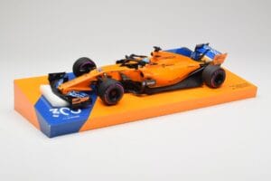 McLaren MCL33 #14 F. Alonso Canadian Grand Prix 300th Start 2018 Minichamps 1:18 533184014 Metall — bild 2 av 6