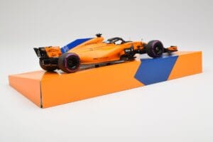 McLaren MCL33 #14 F. Alonso Canadian Grand Prix 300th Start 2018 Minichamps 1:18 533184014 Metall — bild 3 av 6