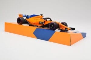 McLaren MCL33 #14 F. Alonso Canadian Grand Prix 300th Start 2018 Minichamps 1:18 533184014 Metall — bild 4 av 6