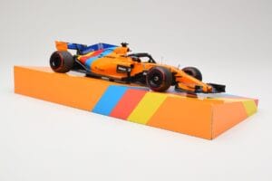 McLaren MCL33 Renault #14 F. Alonso Abu Dhabi GP 2018 Minichamps 1:18 533183914 Resin — bild 4 av 7