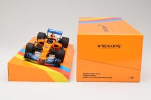 McLaren MCL33 Renault #14 F. Alonso Abu Dhabi GP 2018 Minichamps 1:18 533183914 Resin — bild 6 av 7