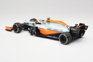 McLaren MCL35M #4 L. Norris Monaco GP 2021 Minichamps 1:18 530212404 Metall — bild 5 av 7