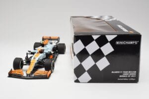 McLaren MCL35M #4 L. Norris Monaco GP 2021 Minichamps 1:18 530212404 Metall — bild 7 av 7