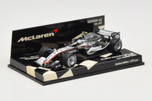 McLaren MP4-20 Mercedes A. Wurz F1 2005 Minichamps 1:43 530054355 Metall — bild 2 av 5