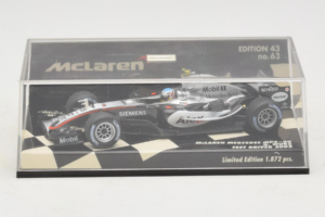 McLaren MP4-20 Mercedes A. Wurz F1 2005 Minichamps 1:43 530054355 Metall — bild 4 av 5