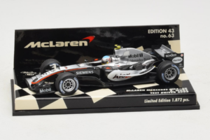 McLaren MP4-20 Mercedes A. Wurz F1 2005 Minichamps 1:43 530054355 Metall