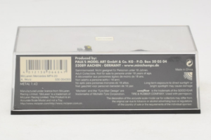 McLaren MP4-20 Mercedes A. Wurz F1 2005 Minichamps 1:43 530054355 Metall — bild 5 av 5