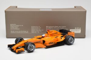 McLaren Mercedes MP4-20 G. Paffett F1 Test Car 2006 Minichamps 1:18 B66962342 Metall — bild 6 av 6