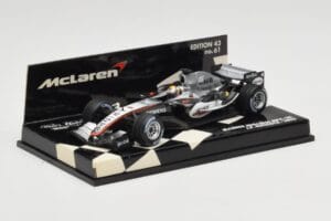 McLaren Mercedes MP4-20 #10 J-P. Montoya Race Car 2005 Minichamps 1:43 530054310 Metall — bild 2 av 5