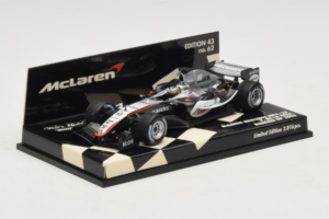 McLaren MP4-20 Mercedes P. de la Rosa F1 2005 Minichamps 1:43 530054315 Metall — bild 2 av 5
