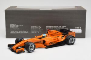 McLaren Mercedes MP4-20 P. de la Rosa F1 Test Car 2006 Minichamps 1:18 PEDRO001 Metall — bild 6 av 6
