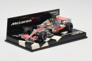 McLaren Mercedes MP4-22 #2 L. Hamilton Race Car 2007 Minichamps 1:43 530074302 Metall — bild 2 av 5