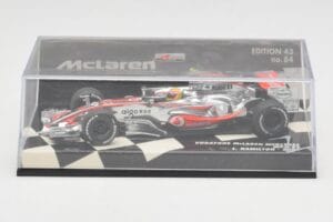 McLaren Mercedes MP4-22 #2 L. Hamilton Race Car 2007 Minichamps 1:43 530074302 Metall — bild 5 av 5