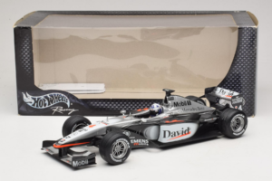 McLaren MP4-16 Mercedes #3 D. Coulthard F1 2001 Hot Wheels 1:18 50199 Metall — bild 6 av 6