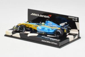 McLaren MP4-19B #5 D. Coulthard F1 2004 Minichamps 1:43 530044315 Metall — bild 2 av 5