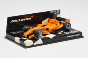 McLaren MP4/20 P. de la Rosa 2006 Minichamps 1:43 530064394 Metall — bild 2 av 5