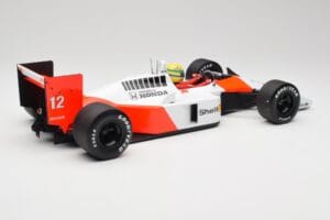 McLaren Honda MP4/4 Marlboro #12 A. Senna F1 World Champion 1988 Minichamps 1:12 540881212 Metall — bild 2 av 6