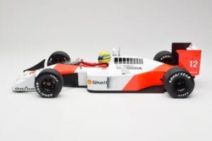 McLaren Honda MP4/4 Marlboro #12 A. Senna F1 World Champion 1988 Minichamps 1:12 540881212 Metall — bild 3 av 6