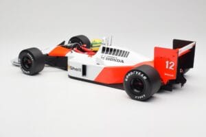 McLaren Honda MP4/4 Marlboro #12 A. Senna F1 World Champion 1988 Minichamps 1:12 540881212 Metall — bild 5 av 6