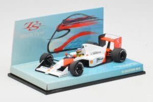 McLaren MP4/5 T. Sato Demonstration Run 2002 Minichamps 1:43 518020102 Metall — bild 2 av 5