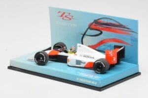 McLaren MP4/5 T. Sato Demonstration Run 2002 Minichamps 1:43 518020102 Metall — bild 3 av 5