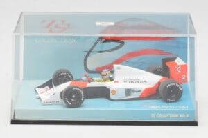 McLaren MP4/5 T. Sato Demonstration Run 2002 Minichamps 1:43 518020102 Metall — bild 5 av 5