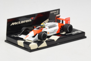 McLaren MP4/3 TAG #12 S. Johansson F1 1987 Minichamps 1:43 530874302 Metall — bild 2 av 4
