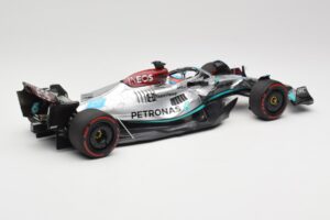 Mercedes AMG W13 E Performance Petronas #63 G. Russell Brazilian GP 1st Win 2022 Minichamps 1:18 110222163 Resin — bild 2 av 7
