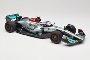 Mercedes AMG W13 E Performance Petronas #63 G. Russell Brazilian GP 1st Win 2022 Minichamps 1:18 110222163 Resin — bild 4 av 7
