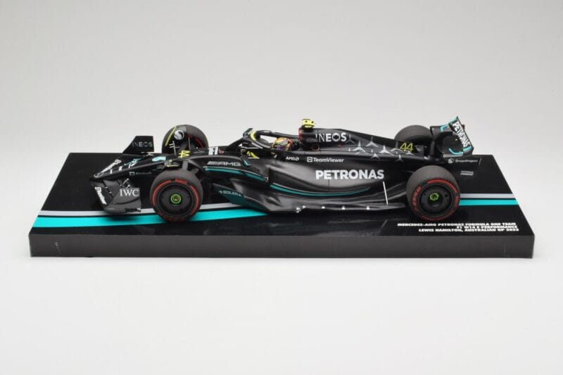 Mercedes AMG W14 E Performance Petronas #44 L. Hamilton Australian GP 2023 Minichamps 1:18 113230144 Resin