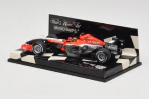 MF1 Toyota M16 #20 C. Albers F1 2006 Minichamps 1:43 400060019 Metall — bild 3 av 5
