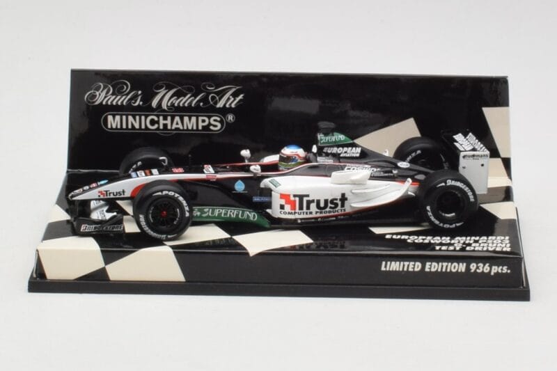 Minardi Cosworth PS03 #19 G. Bruni F1 2003 Minichamps 1:43 400030139 Metall