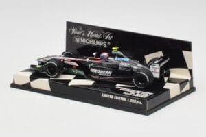 Minardi Cosworth PS03 M. Bobbi Test Car 2003 Minichamps 1:43 400030039 Metall — bild 4 av 5