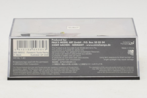 Toyota TF109 #10 T. Glock Panasonic Toyota Racing Australian GP 2009 Minichamps 1:43 400090010 Metall — bild 5 av 5