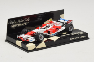 Toyota J. Trulli Panasonic Toyota Racing Showcar F1 2007 Minichamps 1:43 400070082 Metall — bild 2 av 5