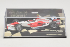 Toyota J. Trulli Panasonic Toyota Racing Showcar F1 2007 Minichamps 1:43 400070082 Metall — bild 5 av 5