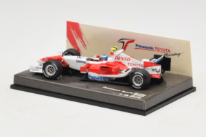 Toyota TF103 #21 C. da Matta Panasonic Toyota Racing F1 2003 Minichamps 1:43 AM26644B Metall — bild 3 av 5