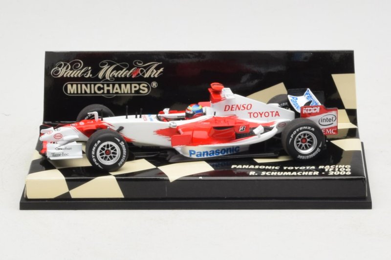 Toyota TF106 Panasonic #11 R. Schumacher Panasonic Toyota Racing 2006 Minichamps 1:43 400060007 Metall